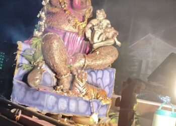 ସମ୍ପୂର୍ଣ୍ଣ ହେଲା ଶ୍ରୀଗଣେଶଙ୍କର ଭସାଣି , ପାରମ୍ପରିକ ବାଦ୍ୟରେ ମେଲାଣି