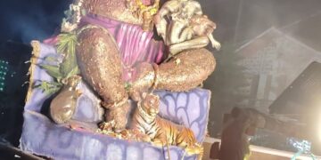 ସମ୍ପୂର୍ଣ୍ଣ ହେଲା ଶ୍ରୀଗଣେଶଙ୍କର ଭସାଣି , ପାରମ୍ପରିକ ବାଦ୍ୟରେ ମେଲାଣି