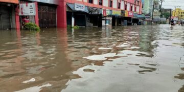 ଲଘୁଚାପ ବର୍ଷାରେ କୃତ୍ରିମ ବନ୍ୟାର ସ୍ଥିତି