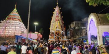 ମହାଳୟା ପାଇଁ ଉତ୍ସବମୁଖର ବିରଜା ପୀଠ, ଆସନ୍ତାକାଲିଠୁ ମାଙ୍କ ନବଦିନାତ୍ମକ ରଥଯାତ୍ରା