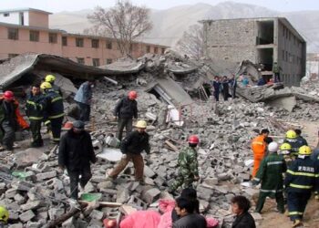 ଚୀନରେ ଶକ୍ତିଶାଳୀ ଭୂକମ୍ପର ଝଟକା : ଘରଦ୍ବାର ନଷ୍ଟ, ୭ ଆହତ