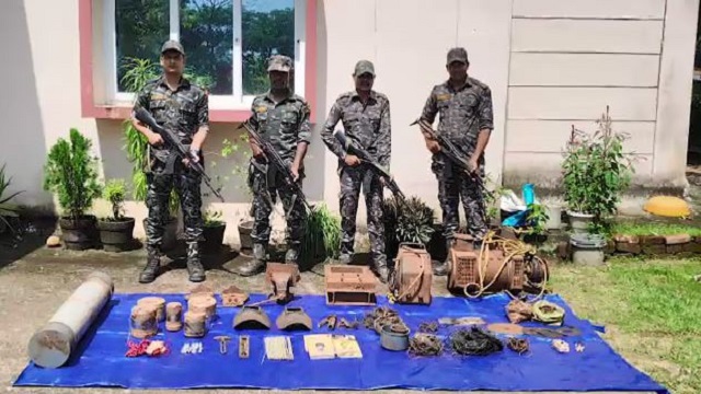 ମାଲାକନଗିରି ପୋଲିସକୁ ବଡ଼ ସଫଳତା, ସିଲେରୁ ଜଙ୍ଗଲରୁ ବନ୍ଧୁକ କାରଖାନା ଠାବ