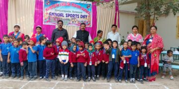 ଶିଶୁମାନଙ୍କ ଦ୍ବାରା ପାଳିତ ହେଲା  ବାର୍ଷିକ କ୍ରୀଡ଼ା ପ୍ରତିଯୋଗିତା