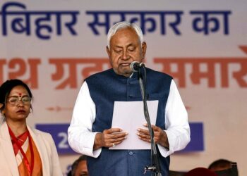 ଇତିହାସ ରଚିଲେ ନୀତିଶ କୁମାର, ୧୦ମ ଥର ମୁଖ୍ୟମନ୍ତ୍ରୀ ଭାବେ ନେଲେ ଶପଥ