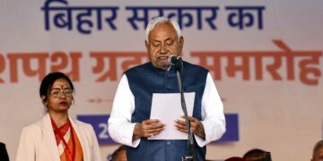 ଇତିହାସ ରଚିଲେ ନୀତିଶ କୁମାର, ୧୦ମ ଥର ମୁଖ୍ୟମନ୍ତ୍ରୀ ଭାବେ ନେଲେ ଶପଥ