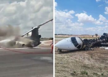 କଙ୍ଗୋ ବିମାନବନ୍ଦରରେ ଅଘଟଣ, ରନୱେରେ ଅବତରଣ କରିବା ସମୟରେ ବିମାନରେ ଲାଗିଲା ନିଆଁ