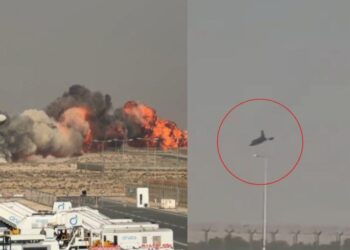 ତେଜସ୍ ବିମାନ ଦୁର୍ଘଟଣାଗ୍ରସ୍ତ, ଏୟାର ସୋ’ ବେଳେ ବଡ଼ ଦୁର୍ଘଟଣା