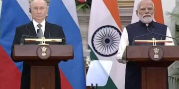 ଦ୍ବିପାକ୍ଷିକ ଆଲୋଚନା ପରେ ମୋଦି-ପୁଟିନ୍‌ଙ୍କ ମିଳିତ ପ୍ରେସ୍‌ ବିବୃତି