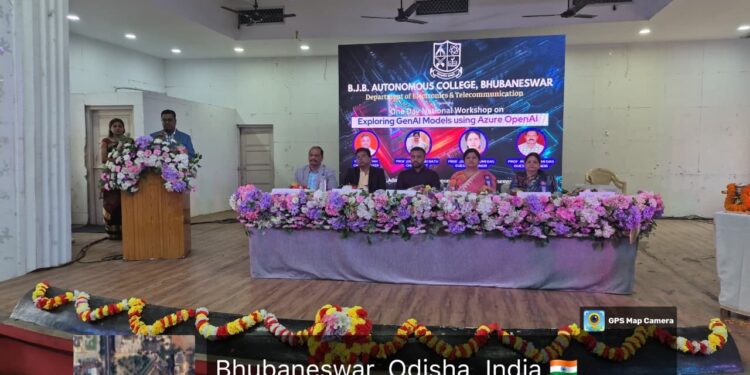 ବି.ଜେ.ବି ସ୍ଵୟଂଶାସିତ ମହାବିଦ୍ୟାଳୟର ଇଣ୍ଟିଗ୍ରେଟେଡ୍ ମାଷ୍ଟର୍ ଅଫ ସାଇନ୍ସ ଇନ୍ ଇଲେକ୍ଟ୍ରୋନିକ୍ସ ଆଣ୍ଡ ଟେଲିକମ୍ୟୁନିକେସନ ବିଭାଗ ପକ୍ଷରୁ ଛାତ୍ର-ଛାତ୍ରୀ ମାନଙ୍କୁ ସଶକ୍ତ କରିବା ପାଇଁ ଦକ୍ଷତା ନିର୍ମାଣ କର୍ମଶାଳା ଆୟୋଜିତ