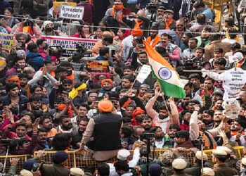 ଦିଲ୍ଲୀରେ ବାଂଲାଦେଶ ହାଇକମିଶନ ଆଗରେ ବିରୋଧ, ପୋଲିସ ମୁତୟନ