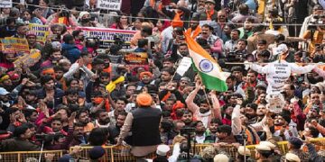 ଦିଲ୍ଲୀରେ ବାଂଲାଦେଶ ହାଇକମିଶନ ଆଗରେ ବିରୋଧ, ପୋଲିସ ମୁତୟନ