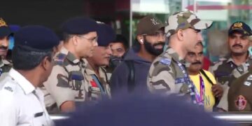 ଭୁବନେଶ୍ବରରେ ପହଞ୍ଚିଲେ ଯଶପ୍ରୀତ ବୁମରା, କଡ଼ା ସୁରକ୍ଷା ଗଲେ ହୋଟେଲ