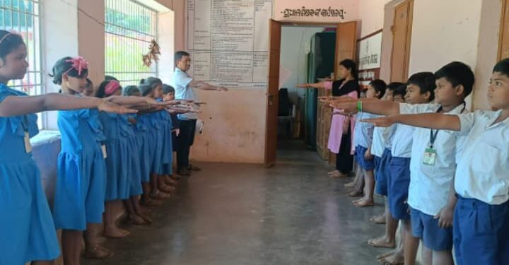 ବିଭିନ୍ନ ବିଦ୍ୟାଳୟରେ ବନ୍ଦେ ମାତରମ ସାମୁହିକ ସଙ୍ଗୀତ ଗାନ, ବିଦ୍ୟାଳୟରେ ବନ୍ଦେ ମାତରମ, ଶପଥରେ ଆତ୍ମନିର୍ଭର ଭାରତ