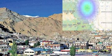 ଲଦାଖରେ ୫.୭ ତୀବ୍ରତାର ଭୂକମ୍ପ ଝଟକା, ସରକାର ଜାରି କଲେ ଆଡଭାଇଜରୀ