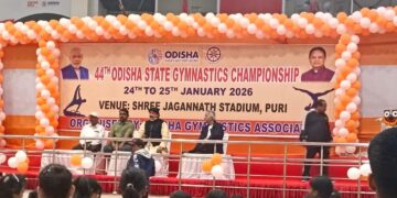ପୁରୀରେ ୪୪ତମ ରାଜ୍ୟ ଜିମ୍ନାଷ୍ଟିକ ଚାମ୍ପିୟନସିପ ସମ୍ପନ୍ନ