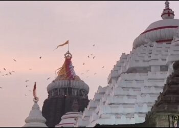 ପୁଣି ପୁରୀ ଶ୍ରୀମନ୍ଦିର ଉପରେ ଉଡିଲା ଚିଲ, ଯାହାକୁ ଅଶୁଭ ସଙ୍କେତ ବୋଲି କହୁଛନ୍ତି ଶ୍ରଦ୍ଧାଳୁ