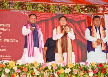 ବହୁ ପ୍ରତୀକ୍ଷିତ ବଡ଼ବିଲ ବାଇପାସ୍-କମ୍-ରିଙ୍ଗ୍ ରୋଡ୍ ପ୍ରକଳ୍ପର ଭିତ୍ତିପ୍ରସ୍ତର ସ୍ଥାପନ କଲେ ମୁଖ୍ୟମନ୍ତ୍ରୀ