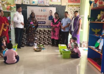 ବଜ୍ରକୋଟ ବିଦ୍ୟାଳୟରେ ଧୂମଧାମରେ ପ୍ରବେଶ ଉତ୍ସବ ଓ ଖଡ଼ି ଛୁଆଁ କାର୍ଯ୍ୟକ୍ରମ ପାଳିତ