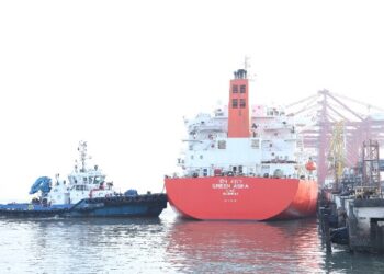 ୧୫,୪୦୦ ଟନ୍ ଏଲପିଜି ନେଇ ଭାରତ ପହଞ୍ଚିଲା ଜାହାଜ ଗ୍ରୀନ ଆଶା, ୬ ଏପ୍ରିଲରେ ପାର୍ କରିଥିଲା ହର୍ମୁଜ ପ୍ରଣାଳୀ