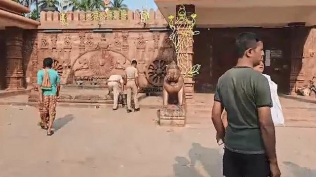 ଭଦ୍ରକର ଅଧିଷ୍ଠାତ୍ରୀ ଦେବୀ ମା ଭଦ୍ରକାଳୀଙ୍କ ପୀଠରୁ ଚୋରି, ହୁଣ୍ଡି ବାକ୍ସ ଭଙ୍ଗା ହେବା ସହ ସୁନା ଗହଣା ଲୁଟ