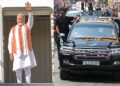 ଅଧା ହେଲା ପିଏମଙ୍କ କାରକେଡ ଗାଡି ସଂଖ୍ୟା