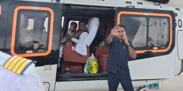 ପୁରୀରେ ଜରୁରୀକାଳୀନ ଲ୍ୟାଣ୍ଡିଂ କଲା ମୁଖ୍ୟମନ୍ତ୍ରୀଙ୍କ ହେଲିକପ୍ଟର