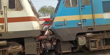 ଭୁବନେଶ୍ବର ରେଳ ଷ୍ଟେସନରେ ବର୍ତ୍ତିଗଲା ବଡ଼ ଅଘଟଣ, ଗୋଟିଏ ଟ୍ରାକରେ ଦୁଇ ଟ୍ରେନ ମୁହାଁମୁହିଁ