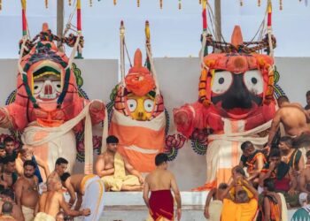 ସ୍ନାନବେଦିରେ ବିଜେ ହେଲେ ଚତୁର୍ଦ୍ଧାମୂର୍ତ୍ତି, ଅପରାହ୍ଣ ୪ରୁ ହାତୀବେଶରେ ଦେବେ ଦର୍ଶନ