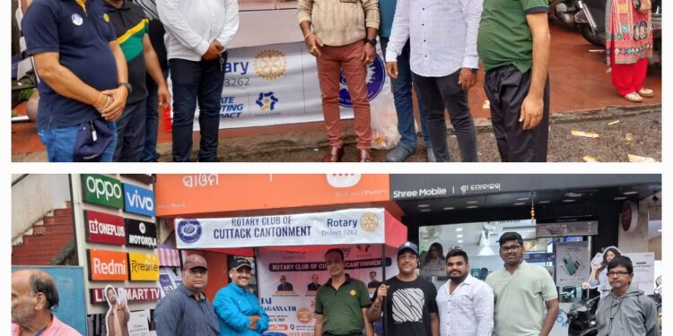 ରଥଯାତ୍ରା ଓ ଆଡ଼ପ ମଣ୍ଡପ ବିଜେ ଅବସରରେ ଭକ୍ତଙ୍କୁ ପାନୀୟ ଜଳ ଓ ଆଇସସ୍କ୍ରିମ୍ ବଣ୍ଟନ