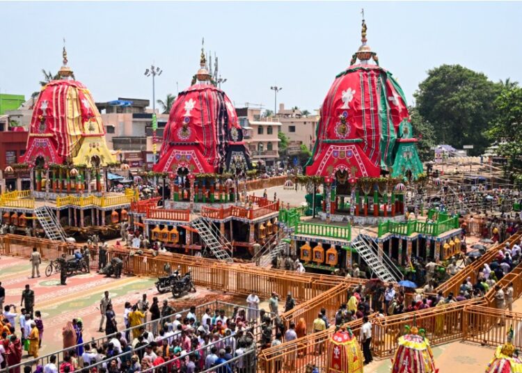 ବାହୁଡ଼ା ଯାତ୍ରା ନେଇ ଶ୍ରୀକ୍ଷେତ୍ରରେ ଚଳଚଞ୍ଚଳ, ଆଜି ଦକ୍ଷିଣମୋଡ଼ କରିବେ ତିନି ରଥ