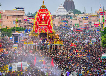 ଦ୍ୱିତୀୟ ଦିନରେ ପୁରୀରେ ପୁଣି ଆରମ୍ଭ ହେଲା ରଥଟଣା, କାଳିଆ ଦର୍ଶନ ପାଇଁ ଲକ୍ଷାଧିକ ଭକ୍ତ