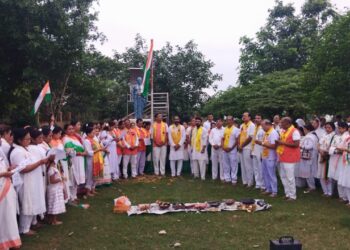 ପତଞ୍ଜଳି ଯୋଗପୀଠ ପକ୍ଷରୁ ସ୍ବାଧୀନତା ଦିବସ ପାଳନ