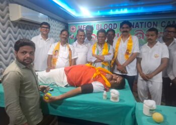 ପତଞ୍ଜଳି ଯୋଗପୀଠ ପକ୍ଷରୁ ରକ୍ତଦାନ ଶିବିର