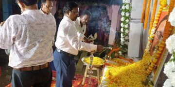 ପୂର୍ବତ୍ତନ ସରପଞ୍ଚ ତଥା କର୍ମଚାରୀ ନେତା ମୁନେଶ ପ୍ରଧାନ ଶ୍ରଦ୍ଧାଞ୍ଜଳି ସଭା