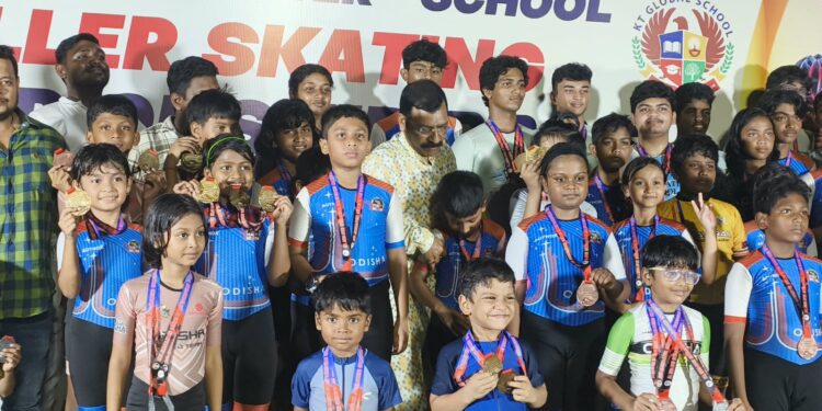 Puri Young Roller Skaters Shine at All India Open Inter-School Roller Skating Championship – 2026