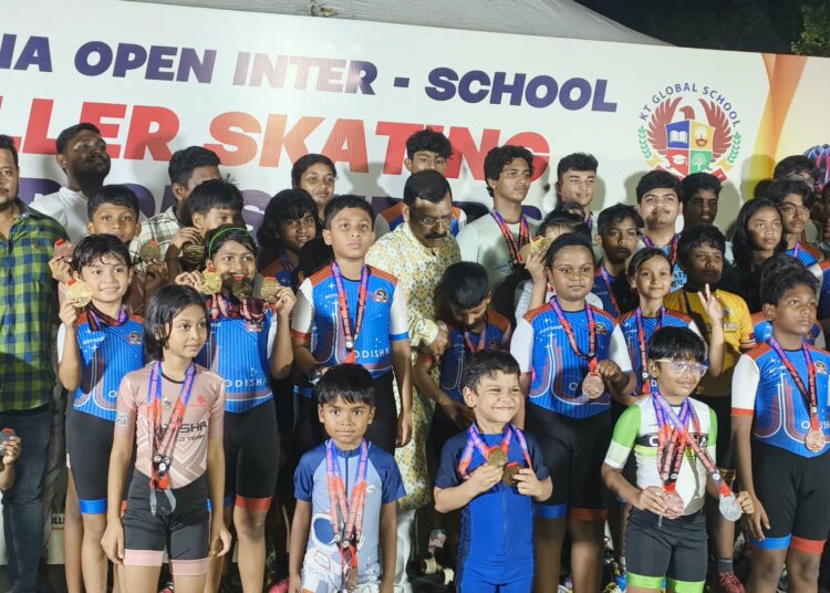 Puri Young Roller Skaters Shine at All India Open Inter-School Roller Skating Championship – 2026