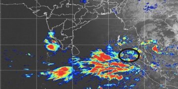 ଦାନା ବାନ୍ଧୁଛି ଲଘୁଚାପ, ପ୍ରବଳ ବର୍ଷା ସମ୍ଭାବନା