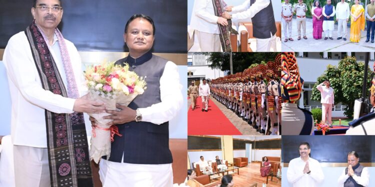 ଓଡ଼ିଶାରୁ ବିଦାୟ ନେଲେ ଡ. ହରି ବାବୁ କମ୍ଭମପାଟି: ଲୋକ ଭବନରେ ‘ଗାର୍ଡ ଅଫ୍ ଅନର୍’ ଓ ବିମାନବନ୍ଦରରେ ଦିଆଗଲା ସମ୍ବର୍ଦ୍ଧନା
